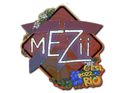 Sticker | mezii (Glitter) | Rio 2022