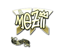 Sticker | mezii (Gold) | Paris 2023