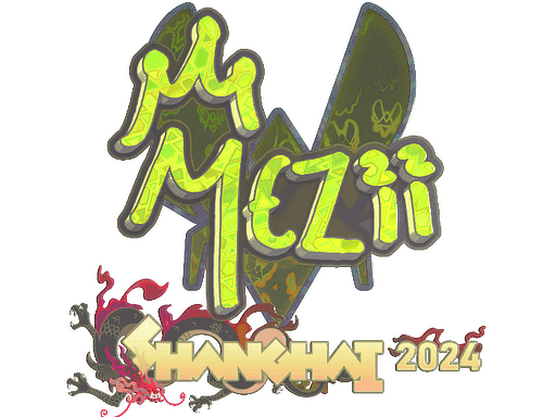 Sticker | mezii (Holo) | Shanghai 2024