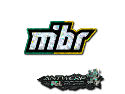 Sticker | MIBR (Glitter) | Antwerp 2022