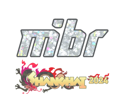 Sticker | MIBR (Glitter) | Shanghai 2024