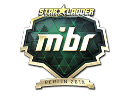 Sticker | MIBR (Gold) | Berlin 2019