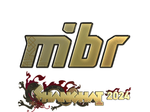 Sticker | MIBR (Gold) | Shanghai 2024