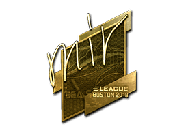 Sticker | mir (Gold) | Boston 2018