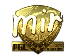 Sticker | mir (Gold) | Krakow 2017