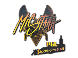 Sticker | misutaaa (Holo) | Stockholm 2021