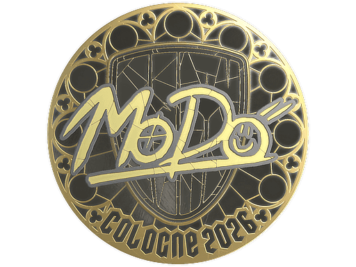 Sticker | MoDo (Gold) | Cologne 2026