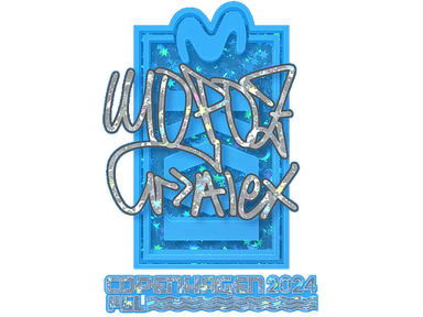 Sticker | mopoz (Glitter) | Copenhagen 2024