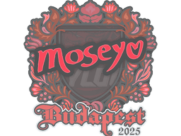 Sticker | Moseyuh | Budapest 2025