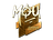 Sticker | mou (Gold) | Boston 2018
