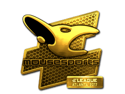 Sticker | mousesports (Gold) | Atlanta 2017