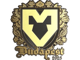Sticker | MOUZ (Gold) | Budapest 2025