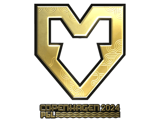 Sticker | MOUZ (Gold) | Copenhagen 2024