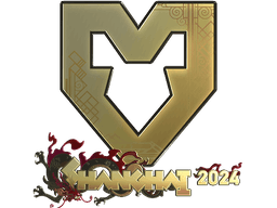 Sticker | MOUZ (Gold) | Shanghai 2024