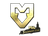 Sticker | MOUZ (Gold) | Stockholm 2021