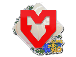 Sticker | MOUZ | Rio 2022