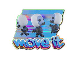 Sticker | Move It (Holo)