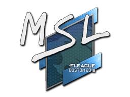 Sticker | MSL | Boston 2018