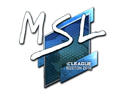 Sticker | MSL (Foil) | Boston 2018