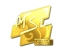 Sticker | MSL (Gold) | Atlanta 2017