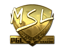 Sticker | MSL (Gold) | Krakow 2017