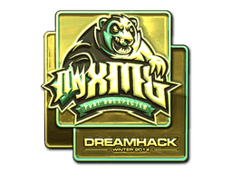 Sticker | myXMG (Gold) | DreamHack 2014