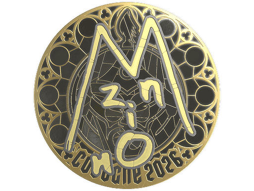 Sticker | mzinho (Gold) | Cologne 2026
