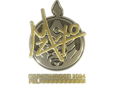 Sticker | mzinho (Gold) | Copenhagen 2024