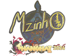 Sticker | mzinho (Holo) | Shanghai 2024