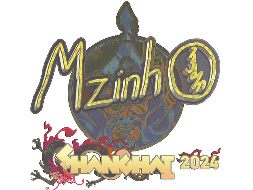 Sticker | mzinho (Holo) | Shanghai 2024