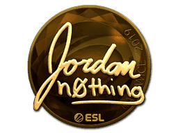 Sticker | n0thing (Gold) | Katowice 2019