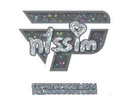 Sticker | n1ssim (Glitter) | Copenhagen 2024
