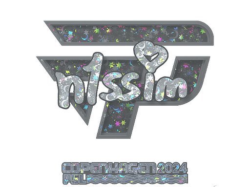 Sticker | n1ssim (Glitter) | Copenhagen 2024