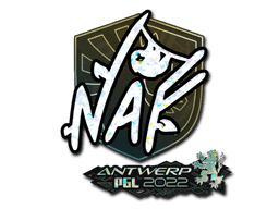 Sticker | NAF (Glitter) | Antwerp 2022