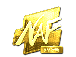 Sticker | NAF (Gold) | Atlanta 2017