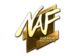 Sticker | NAF (Gold) | Boston 2018