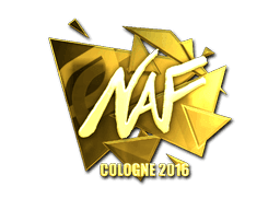 Sticker | NAF (Gold) | Cologne 2016