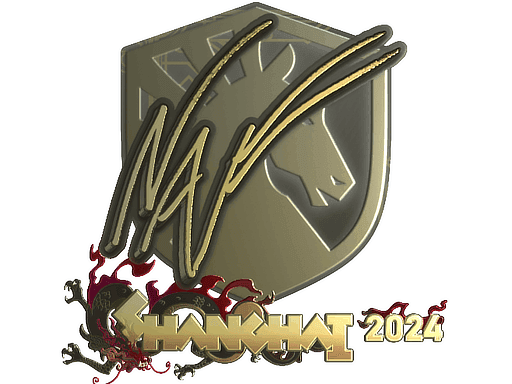 Sticker | NAF (Gold) | Shanghai 2024