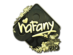 Sticker | nafany (Gold) | Rio 2022