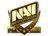 Sticker | Natus Vincere (Gold) | Krakow 2017