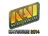 Sticker | Natus Vincere (Holo) | Katowice 2014