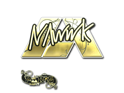 Sticker | nawwk (Gold) | Paris 2023