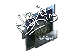 Sticker | NBK- (Foil) | Boston 2018