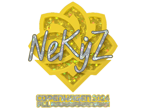 Sticker | NEKiZ (Glitter) | Copenhagen 2024