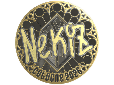 Sticker | NEKiZ (Gold) | Cologne 2026