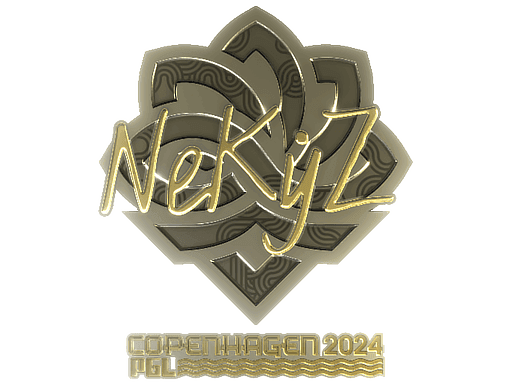 Sticker | NEKiZ (Gold) | Copenhagen 2024