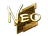 Sticker | NEO (Gold) | Boston 2018