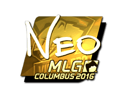 Sticker | NEO (Gold) | MLG Columbus 2016