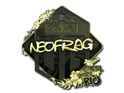 Sticker | NEOFRAG (Gold) | Rio 2022