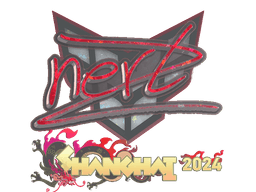 Sticker | NertZ (Glitter) | Shanghai 2024